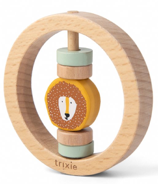 Trixie Baby accessories Wooden round rattle Mr. Lion Mr. Lion