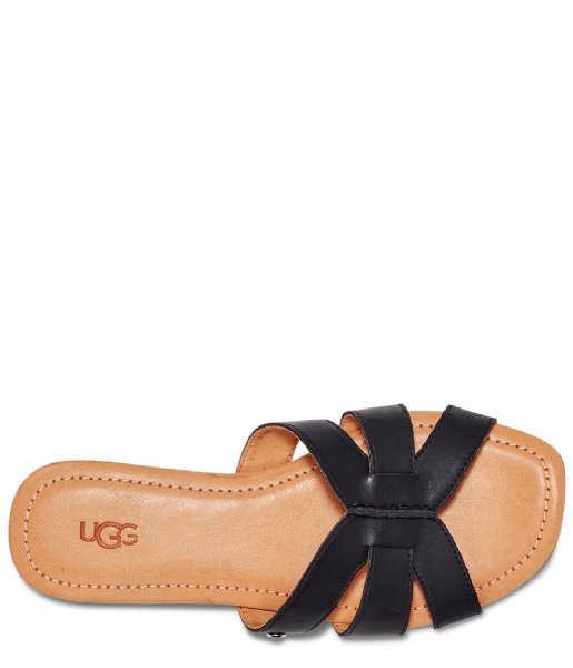 UGG Flip flop Teague Black Leather