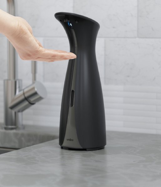 Umbra Kitchen Otto Automatic Soap Dispenser Black/Charcoal (1225)