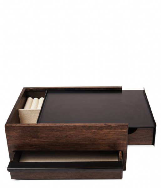 Umbra Decorative object Stowit Storage Box Black/Walnut (48)