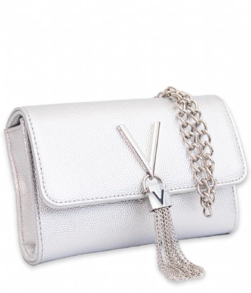 Valentino Bags Crossbody bag Divina Clutch argento