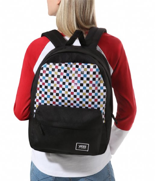 Vans Everday backpack Glitter Check Realm Realm Glitter Check