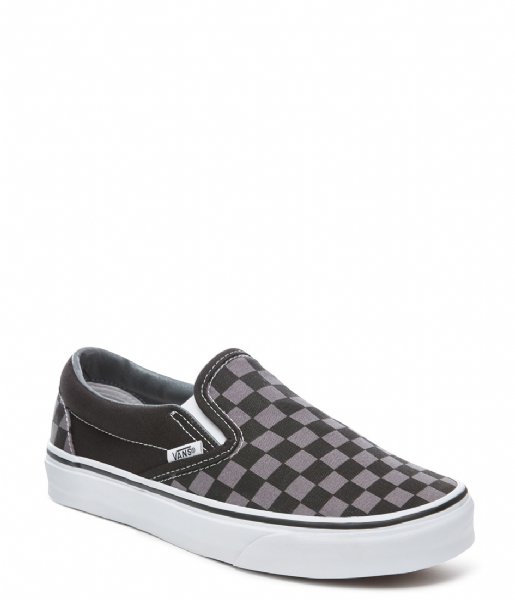Vans Sneaker UA Classic Slip-On Checkerboard Black Pewter Checkerboard