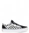 Vans Sneaker UA Old Skool Platform Checkerboard Checkerboard Black