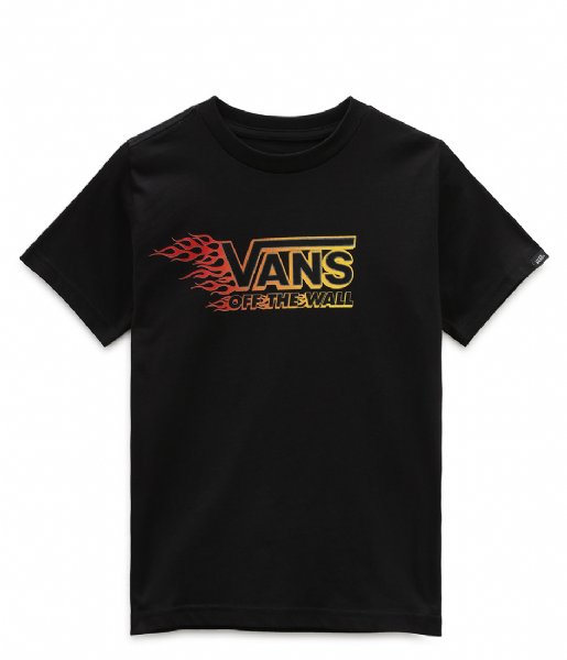Vans T shirt By Metallic Flame Ss Kids Black
