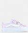 Vans Sneaker Old Skool V Glitter Pink True White