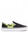 Vans Sneaker UY Classic Slip-On Slime Flame Black True White