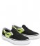 Vans Sneaker UY Classic Slip-On Slime Flame Black True White