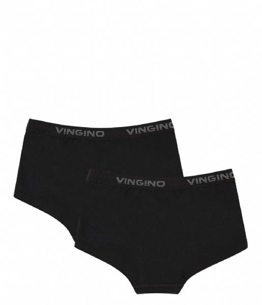 Vingino Brief Under Pants Girls 2 Pack Black (950)