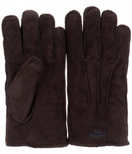 Warmbat  Gloves Men Suede Brown (GLO401066 )