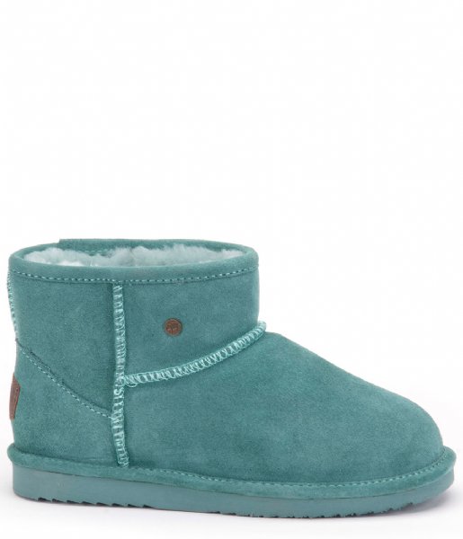 Warmbat House slipper Wallaby Women Suede Turquoise (WLB321042)