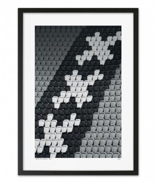 Wijck Decorative object Amsterdam Johan Cruijff Arena 5 Prints Black White