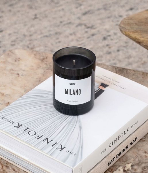 Wijck Candle Milan City Candles Black White