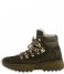 Woden Lace-up boot Iris Track Suede Moss (788)