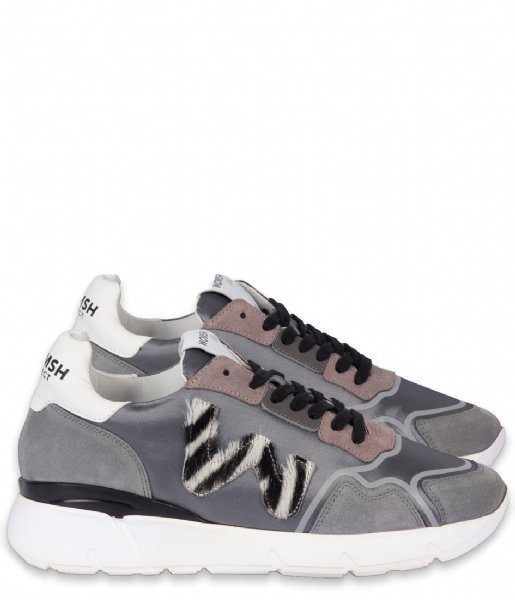 Womsh Sneaker Runny Grey Zebra