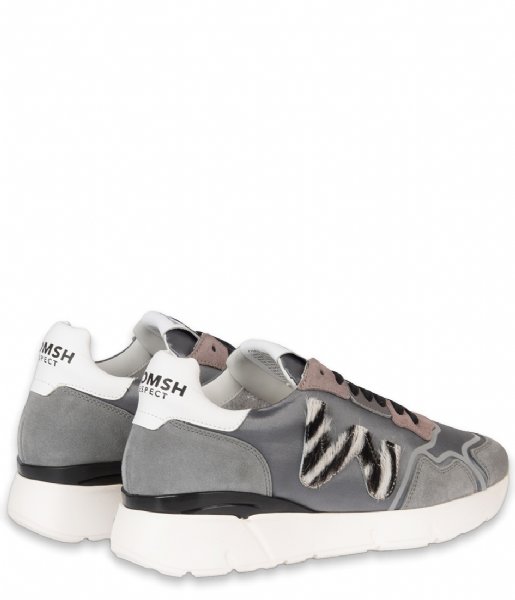 Womsh Sneaker Runny Grey Zebra