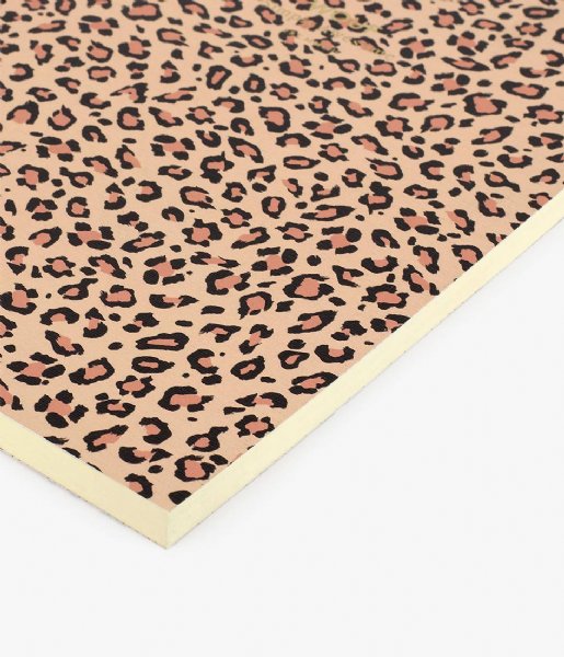 Wouf Document map Pink Savannah A5 Brown