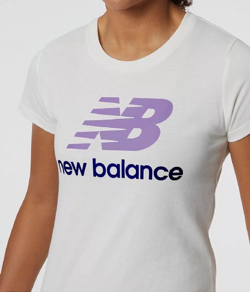 New Balance T shirt NB Essentials Stacked Logo Tee Multi Colors (MLT)