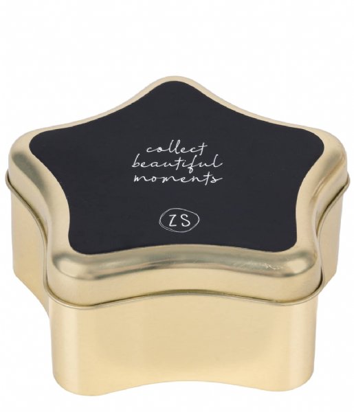 Zusss Interior Perfume Geurkaars In Blik Ster Collect Moments Zwart (0000)