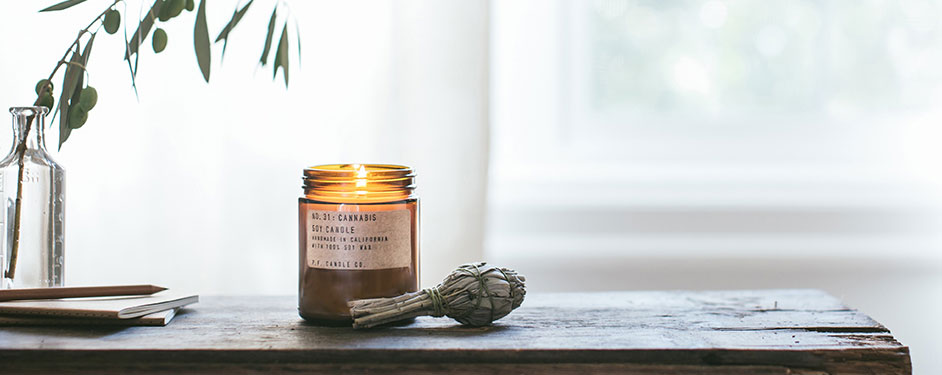 P.F. Candle Co<br/> Amber and Moss